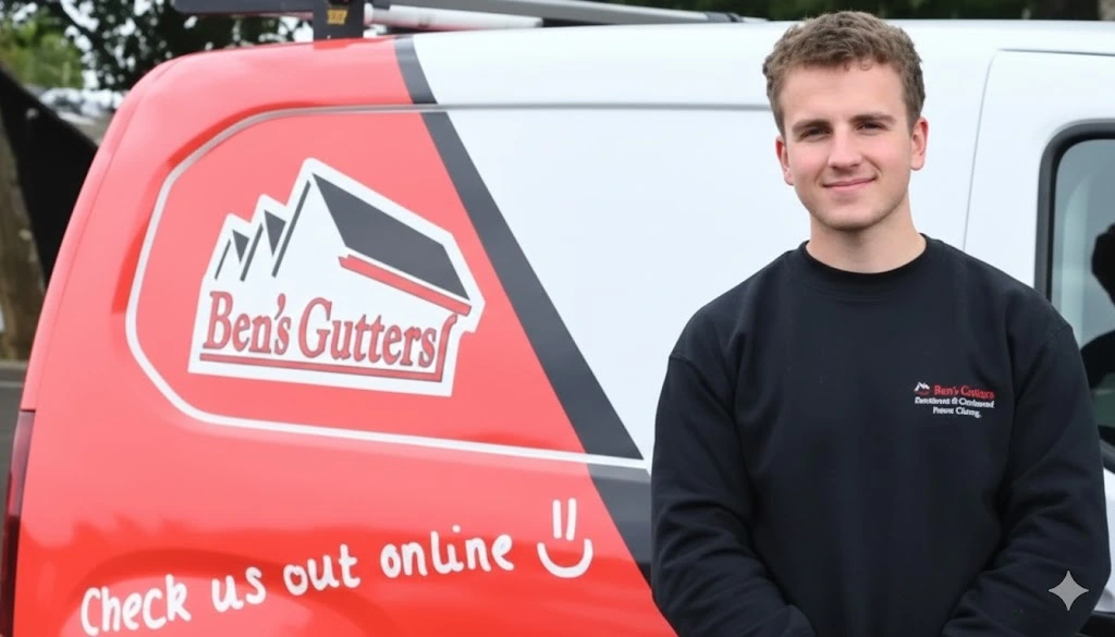 James, our gutter cleaning expert in Wales